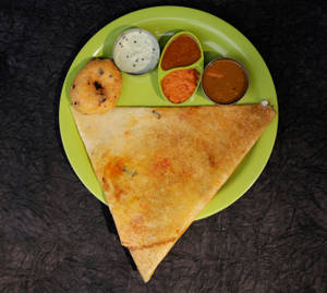 Masala dosa ( with vada)