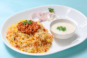 Keema Biryani With Gravy