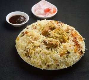 Chicken Biriyani +quter Tandoori+lemon Jouce