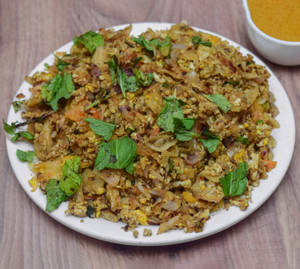 Egg Kothu Parotta