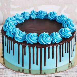 Chocolate Designer Cake (Eggless)