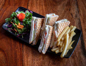 Grill Sandwich + Fries