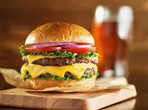Cheesy Veg Burger