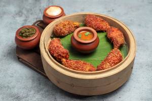 Chicken Kurkure Peri Peri Momos (Must Try)