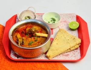 Mutton Korma (2pcs) + Rumali Roti(3pcs)  + Mutton Biryani (1 pc)