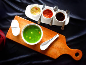Vegetable Jade Corn Soup