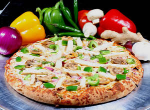 Madridian Onion Pizza