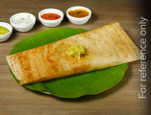 Onion Butter Rava Masala Dosa