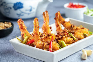 Butter Garlic & Pepper Prawn