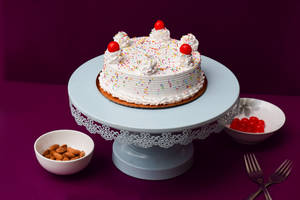 Vanilla Eggless Cake