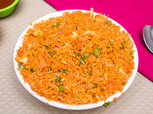 Schezwan Chicken Fried Rice