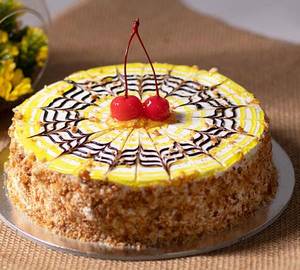 Crunchy Butterscotch Cake