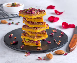 Kaju Rose Katli