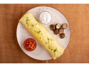 Mexican Salsa Verde Omelette (2 Eggs)