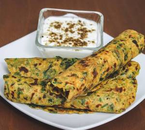 2 Methi Paratha
