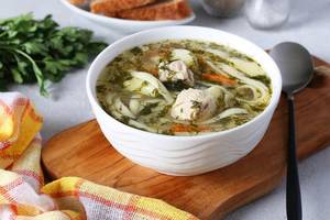 SEAFOOD UDON NOODLE DUMPLING SOUP