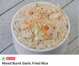 Mixed Burnt Garlic Rice