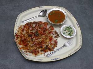 Butter Tomatto Onion Uttappa (1 Pc)