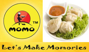 Veggie Steamed Momo's (6 Pcs) (Serve With Chicken Soup)