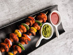 Stuffed Mushroom Tikka