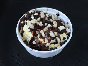 Nutella Butterscotch Ice cream
