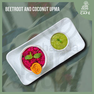 Beetroot And Coconut Upma