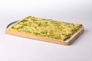 Basil Pesto Flammkuchen