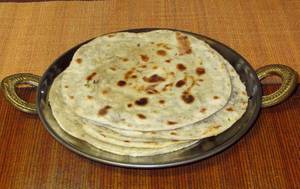 Roti with subji