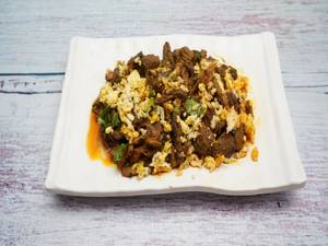 Mutton Egg Boti Fry