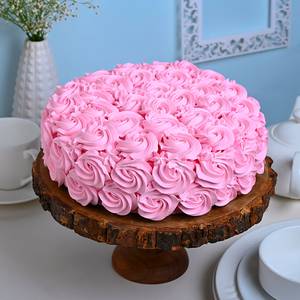Pink Roses Cake 