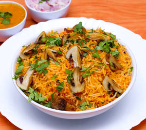 Mushroom Fried Rice