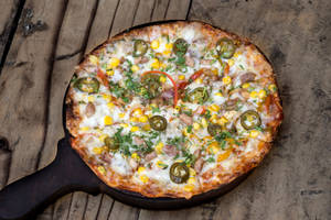 Onion & Capsicum Pizza