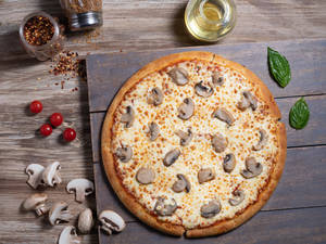 Mushroom Pizza