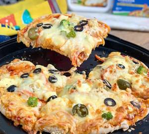 Cheese Paneer Loaded Pizza