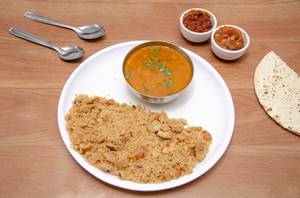 Dal Bati With Ghee