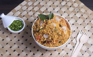 Non-veg Khao Pad Kra Prao