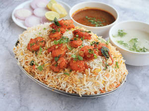 Prawns Biryani