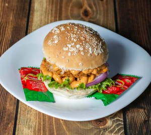 Cheese Tikki Burger