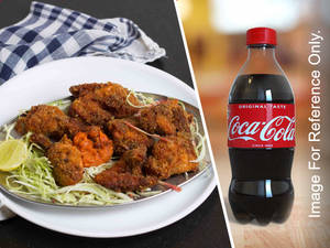 Chicken Pakora + Coke 250 Ml Pet Bottle