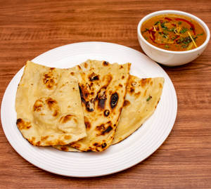 Chicken Keema Naan with Gravy