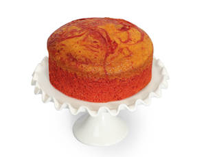 Eggless Red Velvet Cream Cake (800 gms) (343.59 Kcal)