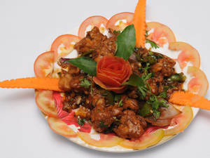 Chicken Manchurian Dry