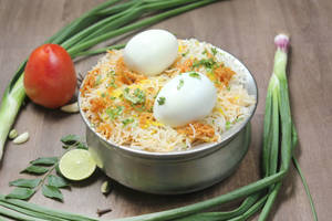 Hyderabadi Egg Biryani Full (2 Perons)