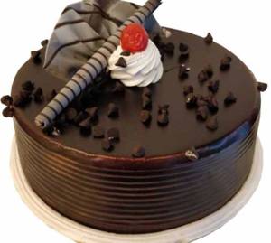 Choco Chips Cake ( 1 Pound ) (eggless)