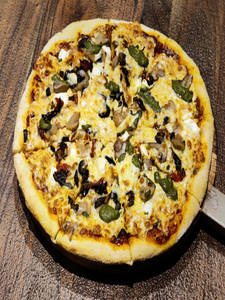Pesto Truffle Mushroom Pizza (10 Inch)