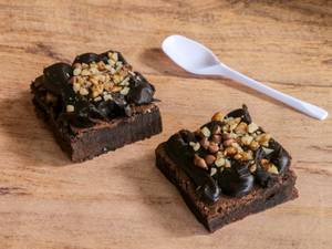 Chocolate Hazelnut Brownie.