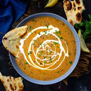 HomelyDal makhani, Tandoori Roti with Salad
