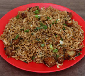 Veg Manchurian Fried Rice