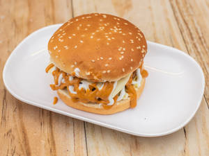 Creamy Cheese Slice Burger