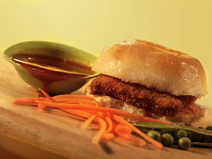 Mixed Veg Vada Pav